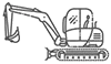 Mini-excavator