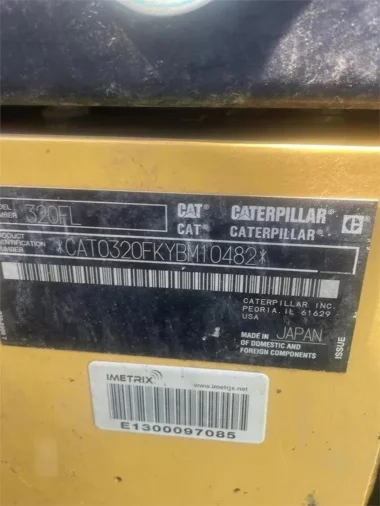 2018 CATERPILLAR 320FL